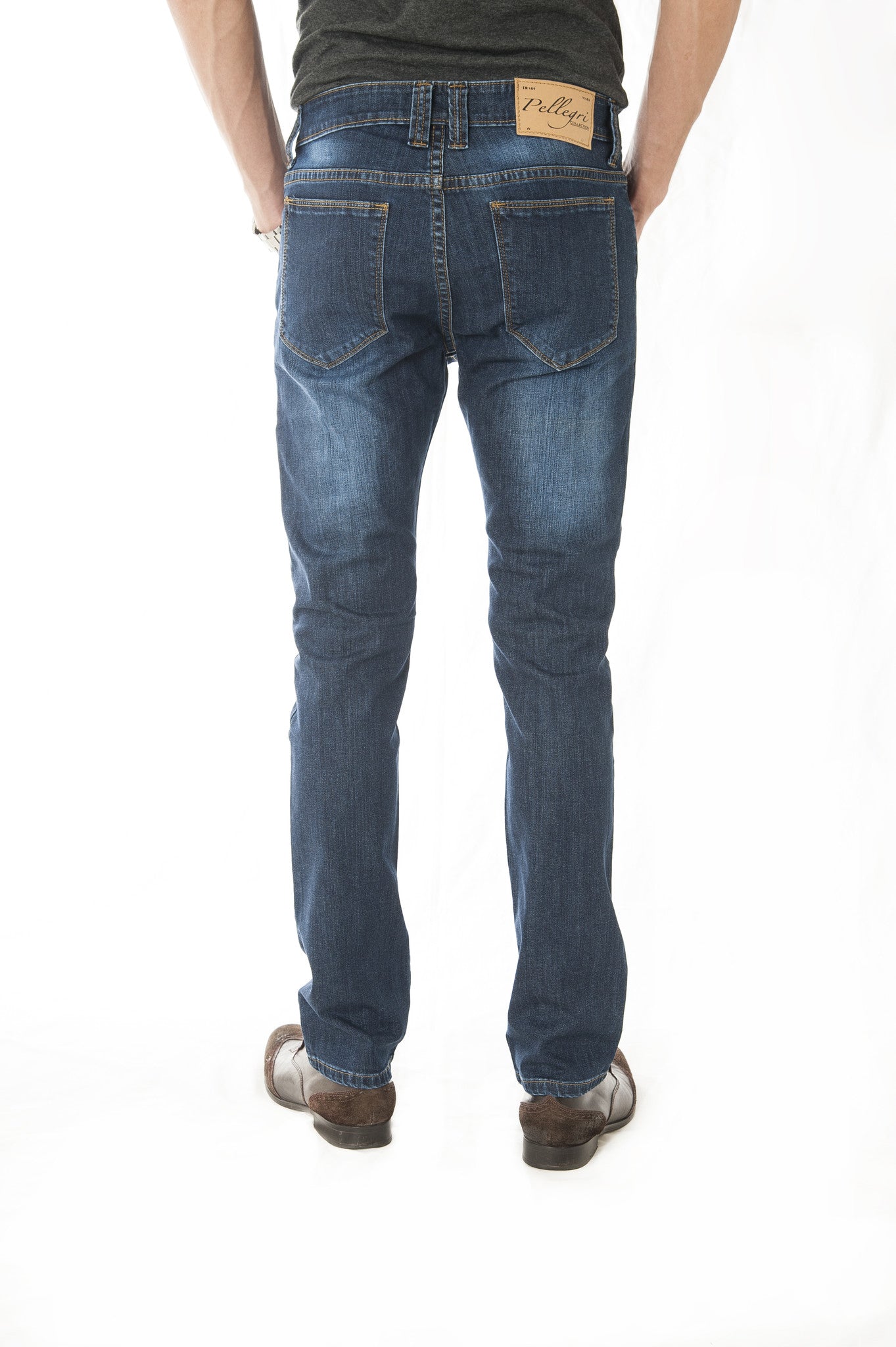 Pantalon Jeans Skinny Fit - Azul Escuro Cod: 200-2012